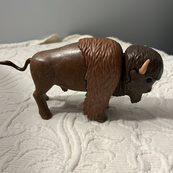 Playmobil Buffalo Bison Wild West 1988 - Picture 3 of 6